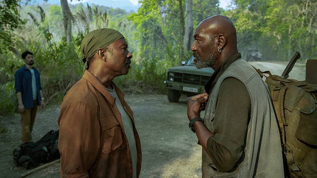 In Spike Lee's new Netflix feature film 'Da 5 Bloods', Hollywood vet Delroy Lindo provides a standout performance in an already-excellent career.