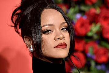 Rihanna attends Rihanna's 5th Annual Diamond Ball.