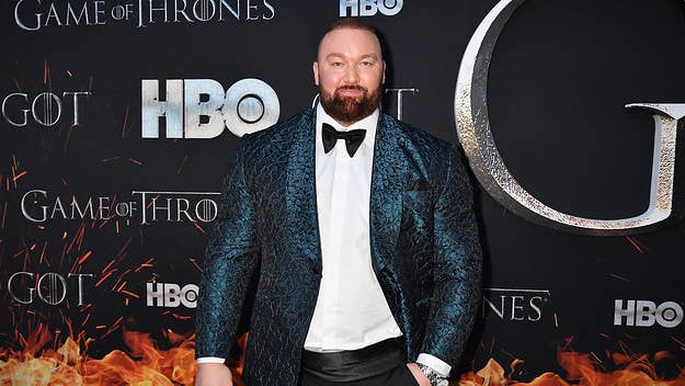 Hafthor Bjornsson—the Icelandic native who played The Mountain in 'Game of Thrones—has broken the deadlift world record by hoisting 1,104 pounds.