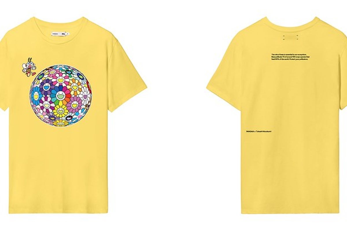 Takashi Murakami Complexcon Graphic Print Scoop Neck T-Shirt