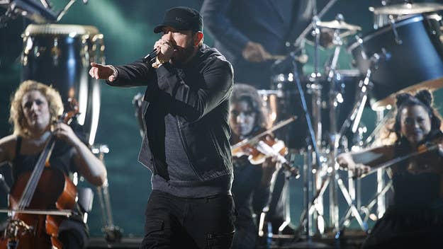 On 2002's "'Till I Collapse," Em famously rattled off the rappers he believes are the greatest to ever touch a microphone. Now he's weighed in again.