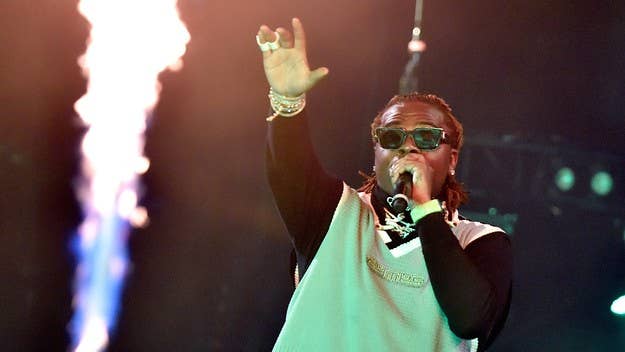 As his new album 'WUNNA' makes headlines for its projected No. 1 debut on the Billboard 200, Gunna makes news of a different kind by hitting a Whippit.
