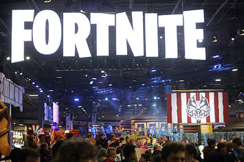 Fortnite booth at '