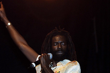 Buju Banton during Guinness 8th Annual Reggae CariFest