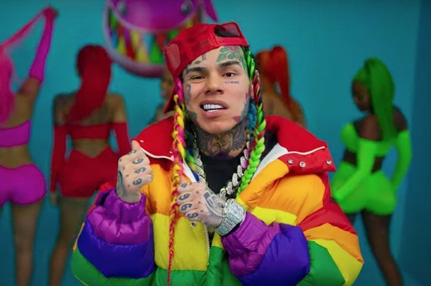 6ix9ine Shares Video For Gooba His First Post Prison Song Release 