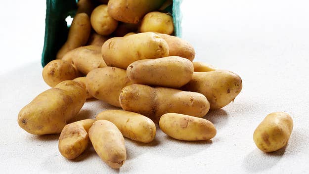 The farm has a surplus of potatoes now that many grocery stores and restaurants have shuttered.