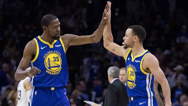 It's Steph Curry's team again and when the Warriors return to action next season, can the two-time NBA MVP emerge from the shadow of his former teammate?