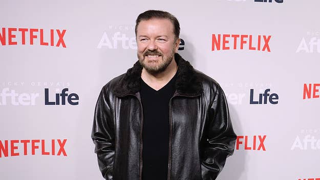 “But then I see someone complaining about being in a mansion with a swimming pool. And, you know, honestly, I just don’t want to hear it,” Gervais said.