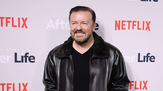 “But then I see someone complaining about being in a mansion with a swimming pool. And, you know, honestly, I just don’t want to hear it,” Gervais said.