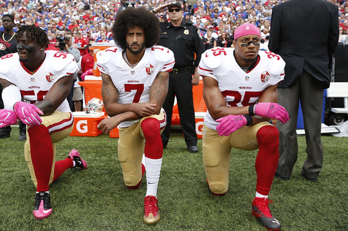 The 49ers, Kaepernick's last NFL team, criticized for Blackout Tuesday post