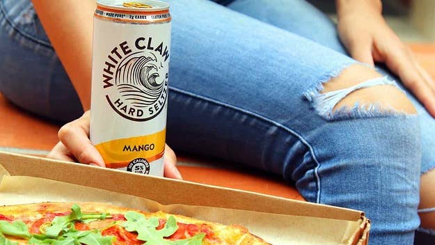 Blaze Pizza is offering a one day only deal where customers can order any pizza with crust made from Mango White Claw.
