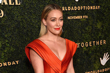 Hilary Duff attends the 5th Adopt Together Baby Ball Gala