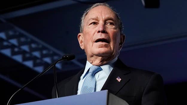 Michael Bloomberg is consistent in his terribleness, at least.