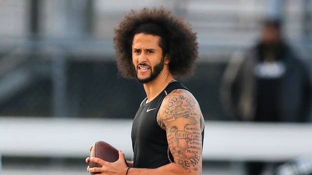 It's been nearly four years since Colin Kaepernick has played a professional football game. 