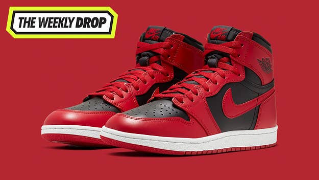 Where to cop the Jordan 1 High OG 85, Jordan 5 Oil Grey and more this weekend. The Off-White x Jordan 5s, more Sacai Waffles, Strangelove SBs, Yeezy 700 MNVMs 