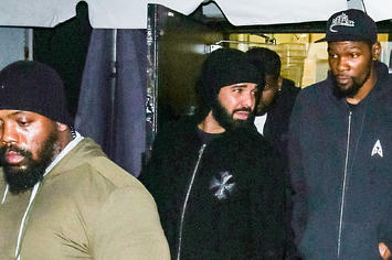 Drake is seen on March 10, 2020 in Los Angeles, California