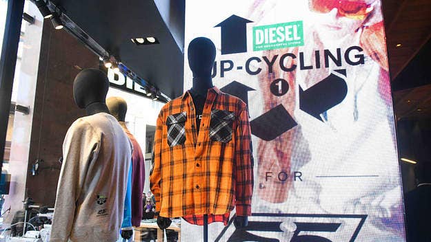 DIESEL is taking measures to operate in a more environmentally conscious way as they announce the first collection in their DIESEL UPCYCLING FOR series.