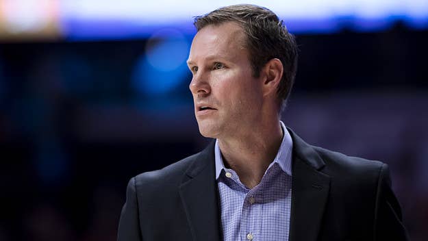 Hoiberg, who is 47, appeared to be sick during the game.