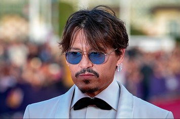 Johnny Depp attends the "Waiting For The Barbarians" Premiere