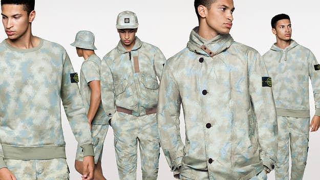 Stone Island kicks off their Spring/Summer 2020 camouflage lineup with the introduction of Camo Dévoré.
