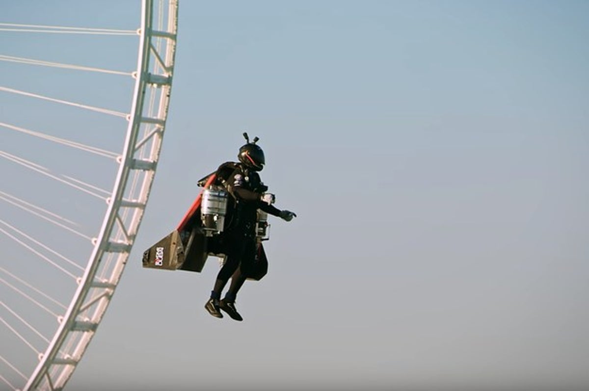 Video: Dubai's 'Jetman' jetpack marks an impressive milestone in autonomous  human flight