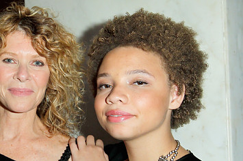 Actress Kate Capshaw and daughter Mikaela George Spielberg