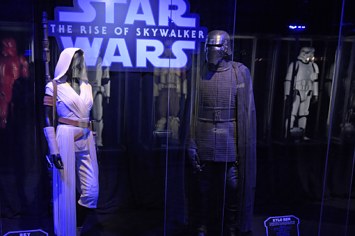 Kylo Ren and Rey costumes.