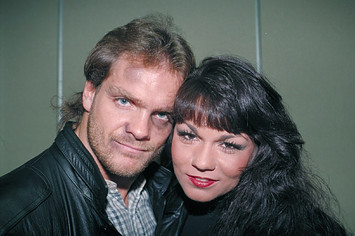 Chris Benoit and Nancy Benoit circa 1996