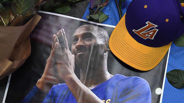 LIDS stores offering free Kobe-related embroidery on any hat