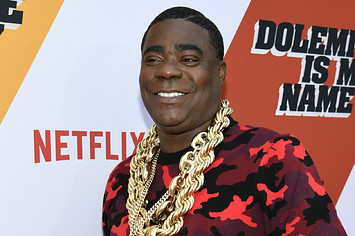 Tracy Morgan attends the LA premiere of Netflix's "Dolemite Is My Name"