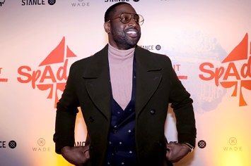 Dwyane Wade attends Stance Spades At NBA All Star 2020.