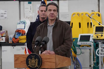 Andrew Cuomo announces plans to convert the Jacob Javits Center into a field hospital.
