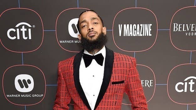 Nipsey also won the Best Rap Performance award for "Racks in the Middle."