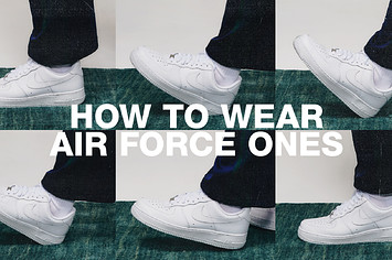 How to wear air force ones