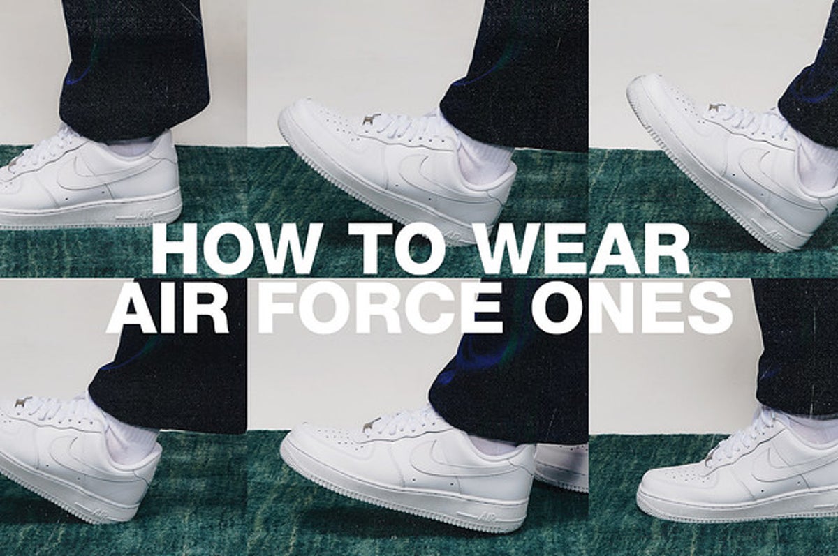 12 Ways To ROCK NIKE Air Force 1s