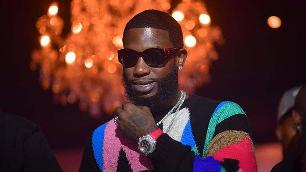 Gucci Mane addresses talking to Future about a past disagreement in a podcast interview.