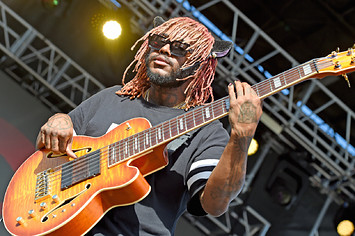 Thundercat performs during Dave Chappelle's Block Party
