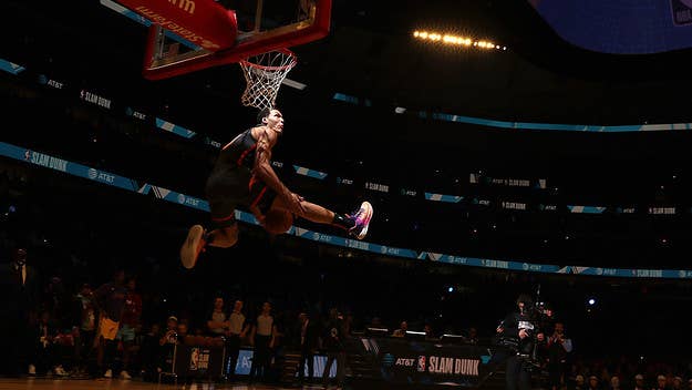 Twitter had fun watching Aaron Gordon and Derrick Jones Jr. pull off some crazy dunks.