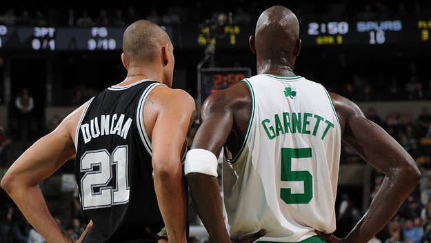 Garnett and Duncan were both announced as finalists for the Basketball Hall of Fame Class of 2020.