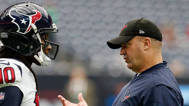 Michael Irvin said that Texans coach Bill O'Brien compared Hopkins to former Patriots tight end, Aaron Hernandez.