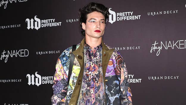 Social media backlash has arrived after a video surfaced appearing to show actor Ezra Miller choking a woman in public.