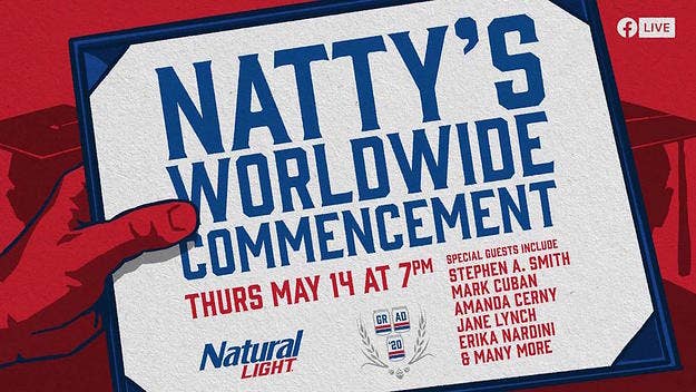 Natty Light’s Worldwide Commencement Ceremony will be held on May 14. 