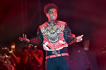Kodak Black performs onstage during day 2 of Rolling Loud Festival.