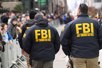 FBI agents are seen at the 93rd Annual Macy's Thanksgiving Day Parade