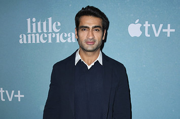 Kumail Nanjiani attends the premiere of Apple TV+'s "Little America"