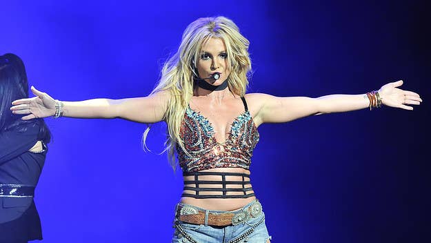 For a moment, Britney was considered the new fastest person on the planet.