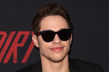 Actor Pete Davidson attends the Premiere Of Netflix's "The Dirt"