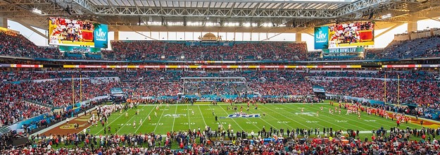 Miami's Super Bowl stadium has had many names