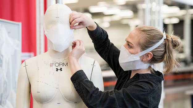 Under Armour is making face masks, face shields and specially equipped fanny packs for hospital workers in fight against coronavirus.