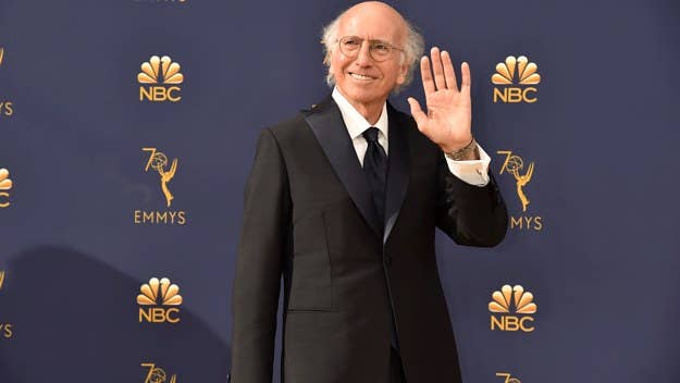 Larry David gives a PSA to people who are still going out and socializing despite the pandemic. 